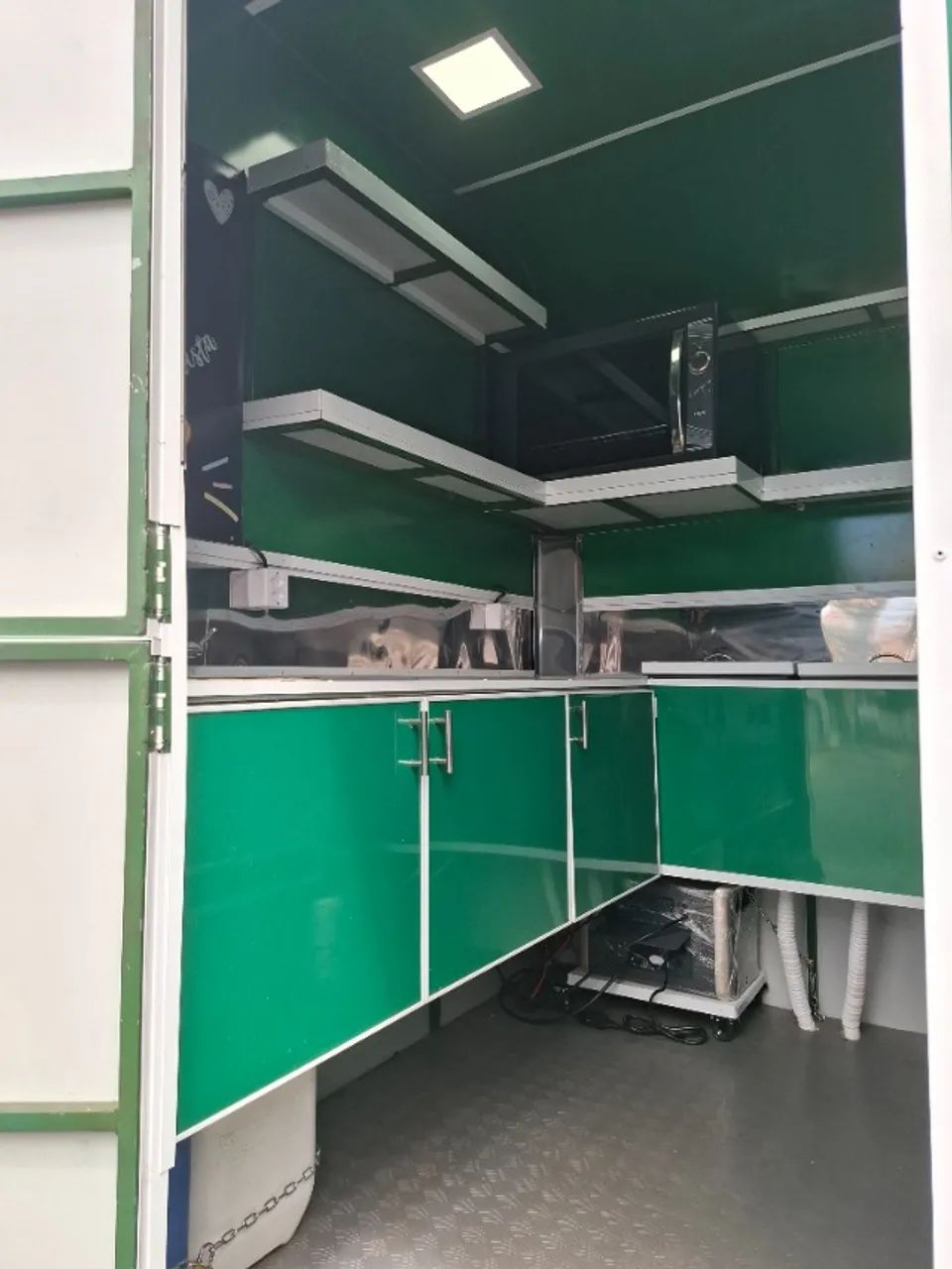 Trailer Verde Para Sucos Naturais - Foto 4