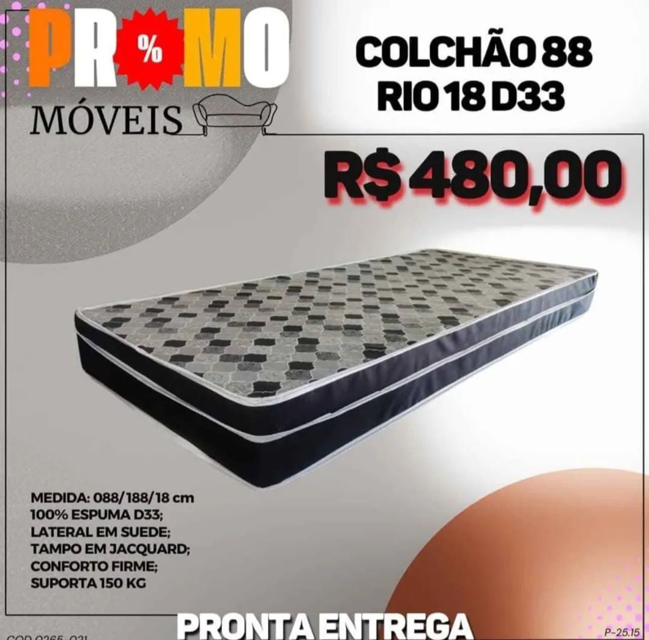 Colchão Rio D33 - 18 cm 