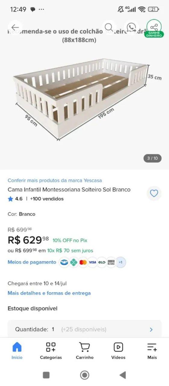 Cama nova - Foto 2
