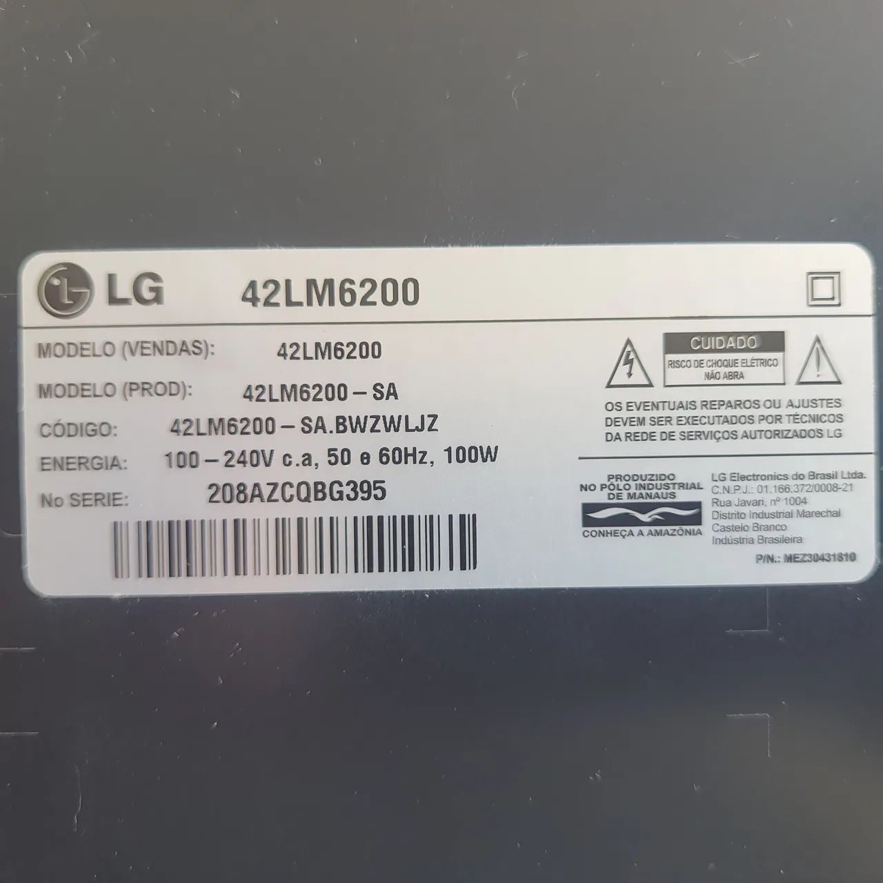 Tv LG 42 polegadas - Foto 3