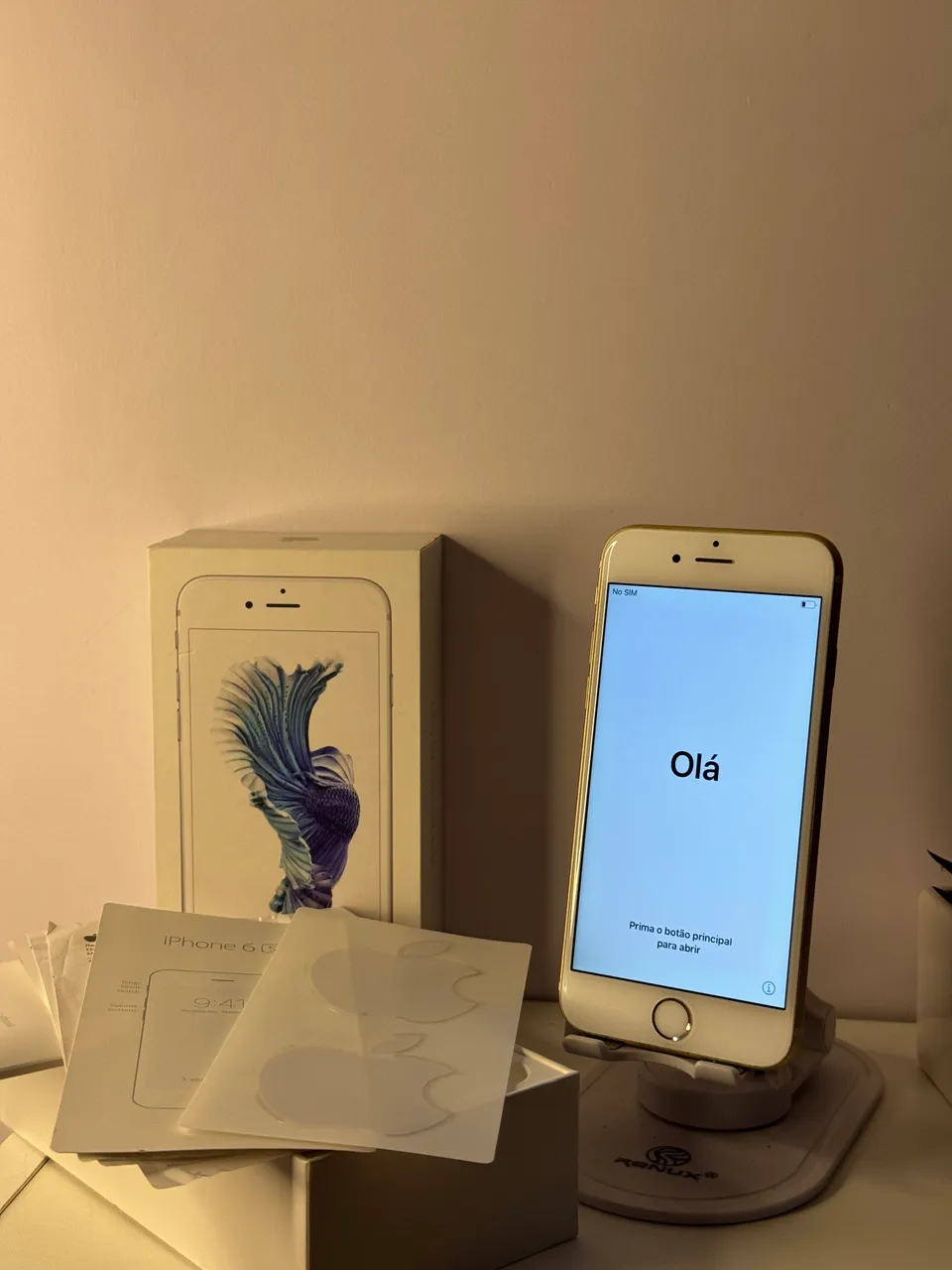 Iphone 6s 32gb - Rosa- conservado - Celulares e Smartphones