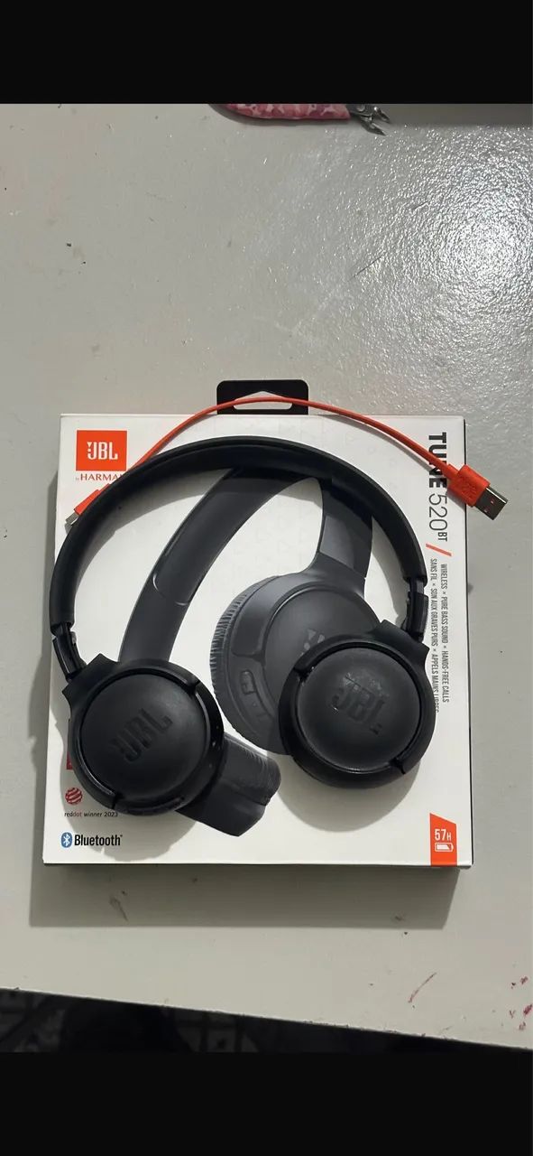 Fone jbl tune 520bt