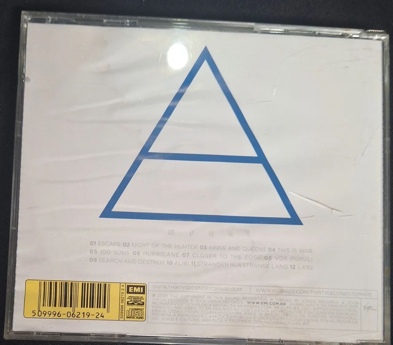 CD Thirty Seconds Tô Mars - This is War - Foto 2