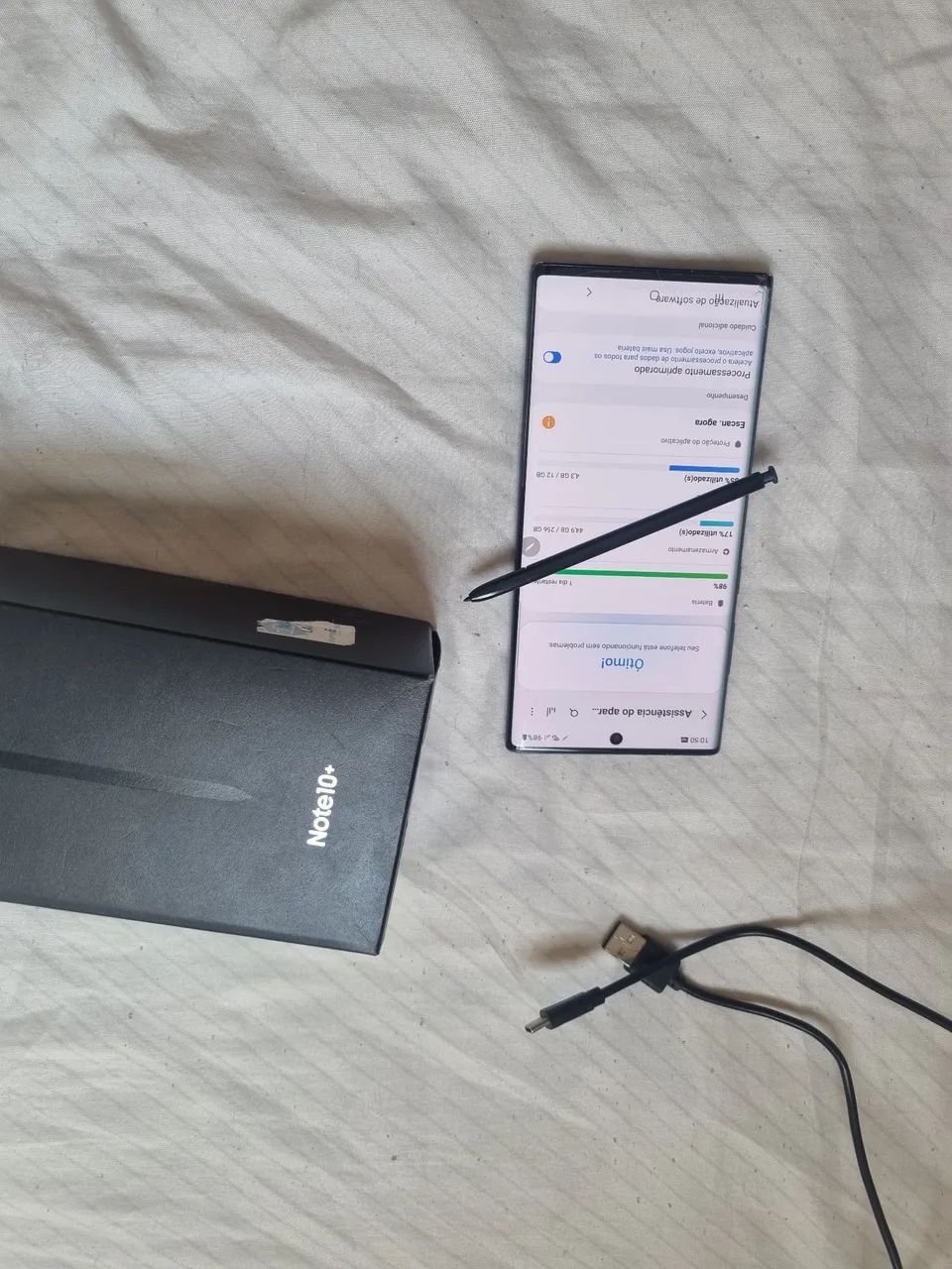 Samsung Note 10 PLUS  256gb 12 ram - Foto 3
