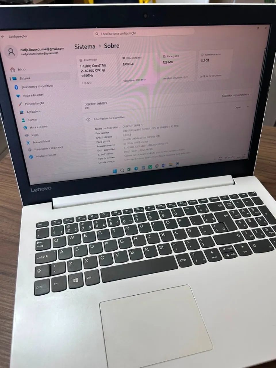 Notebook Intel Core i5 | 8GB RAM | Windows 11 - Semi novo (sem marcas de uso) - Foto 5