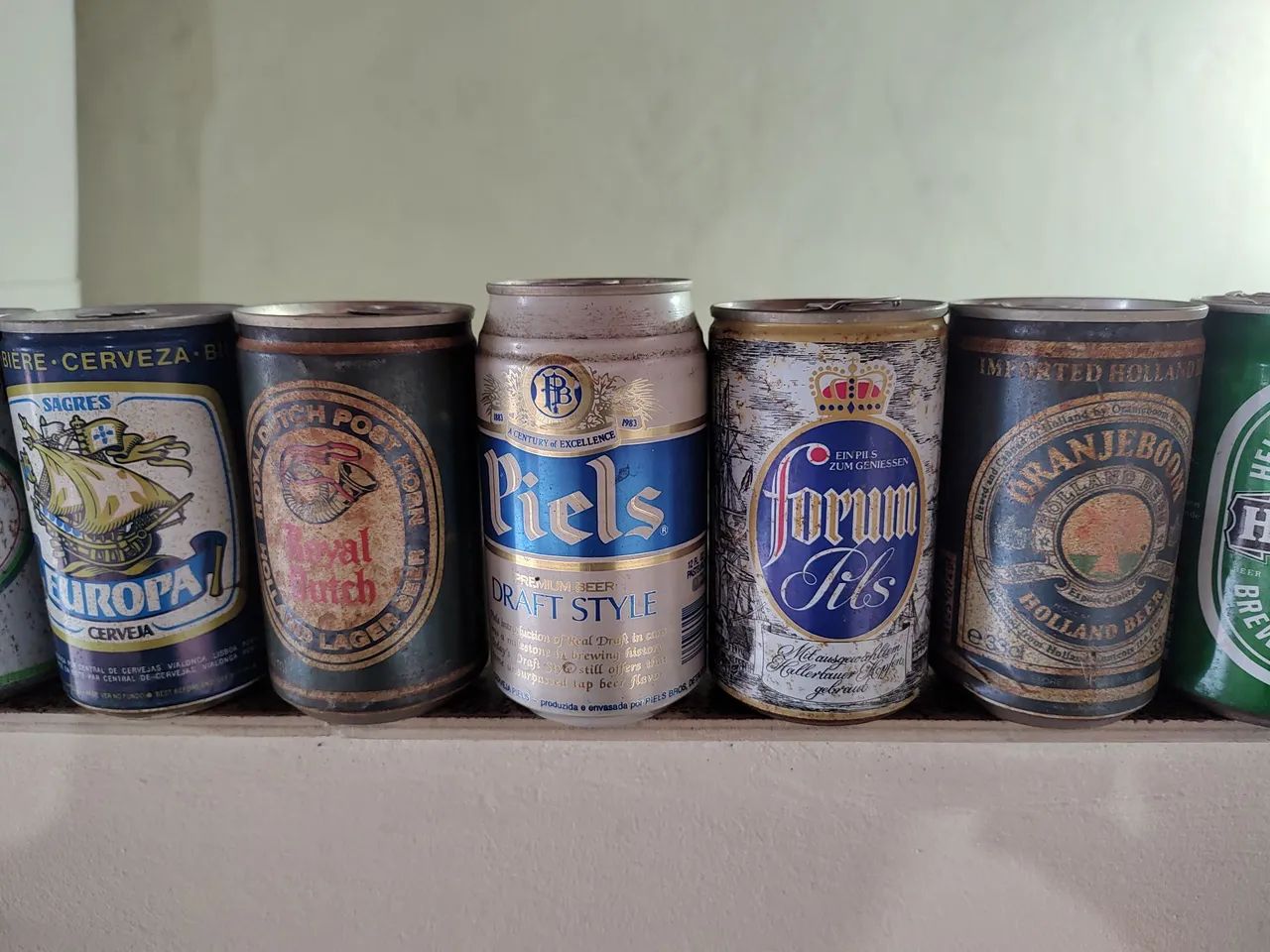 Latas de cerveja antiga (Cheias ) - Foto 4