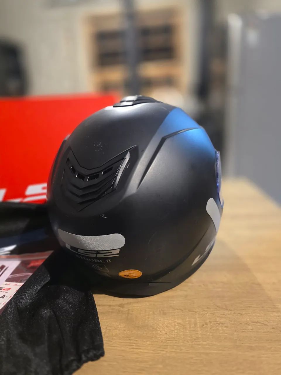 Capacete LS2 Strobe 2 articulado com Pinlock  - Foto 5