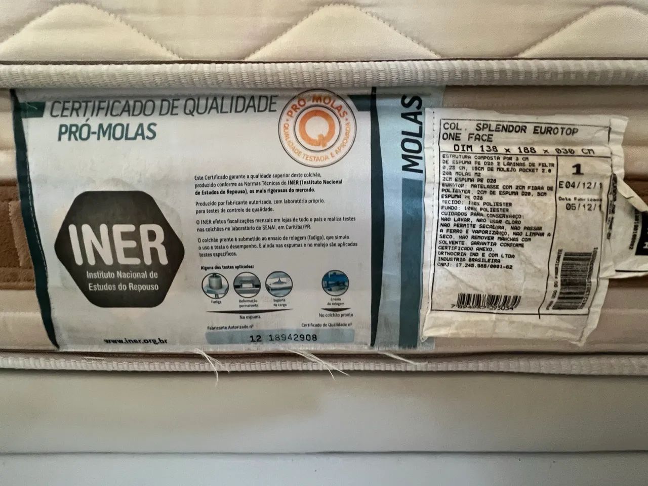 Cama de casal Ortocrin Splendor - Foto 2