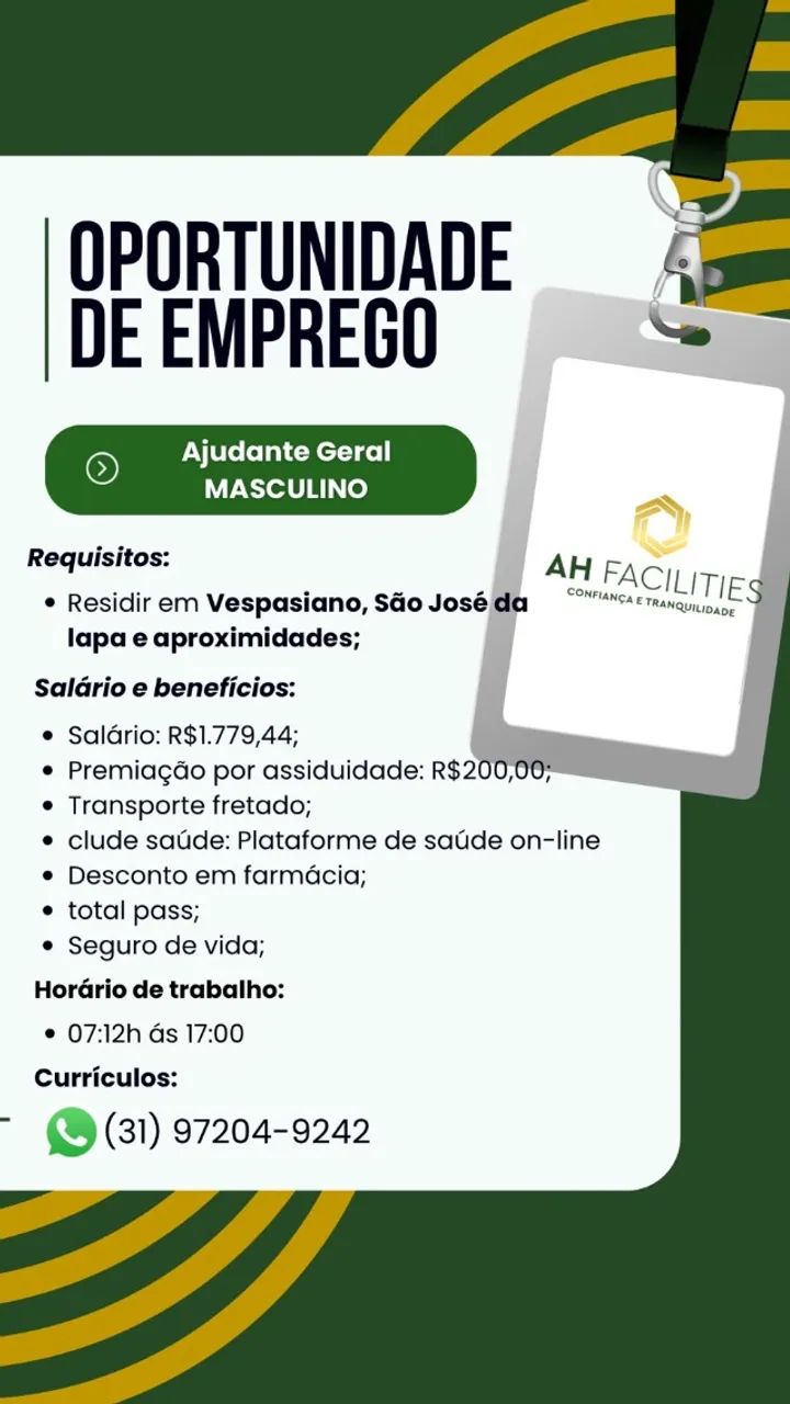VAGAS DE EMPREGO - Foto 2