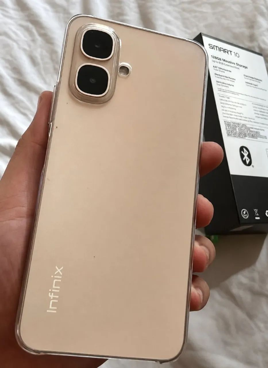 Infinix smart 10, sem marcas de uso 