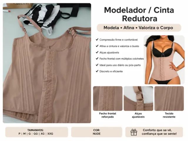 Cinta Colete Modeladora