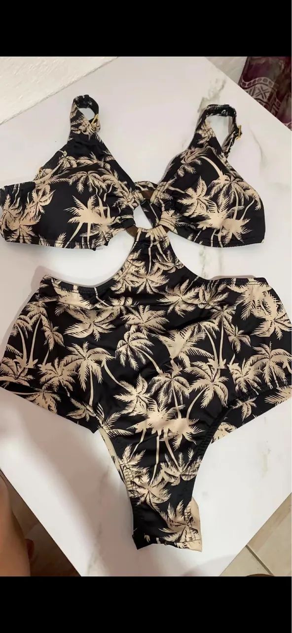 Maiô coqueiros Veste M e G Lindo - Foto 3