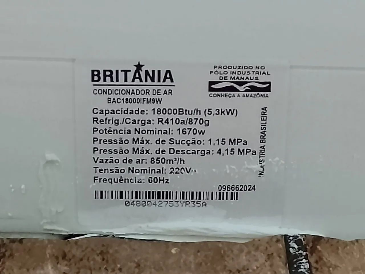 Ar condicionado 18000Btus - Foto 3