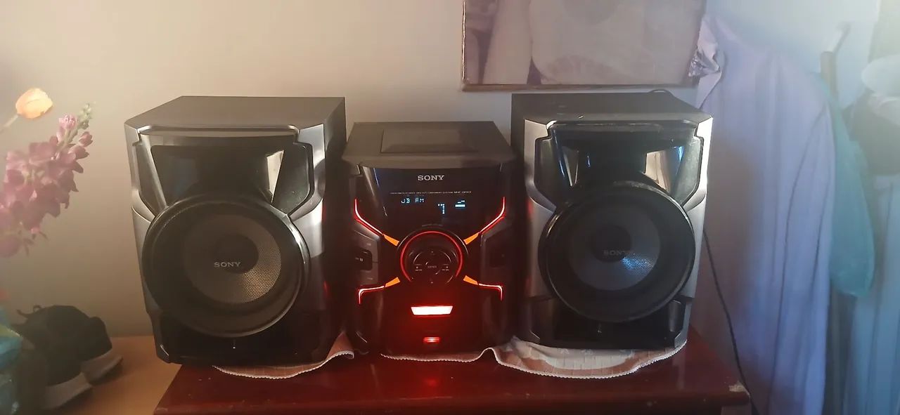 Micro system sony - usado
