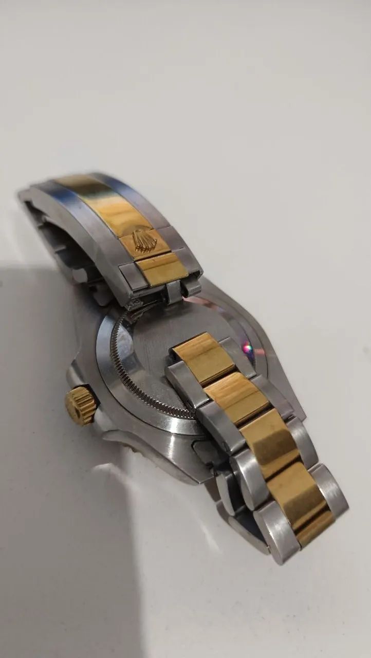 Relógio Rolex primeira linha com defeito 