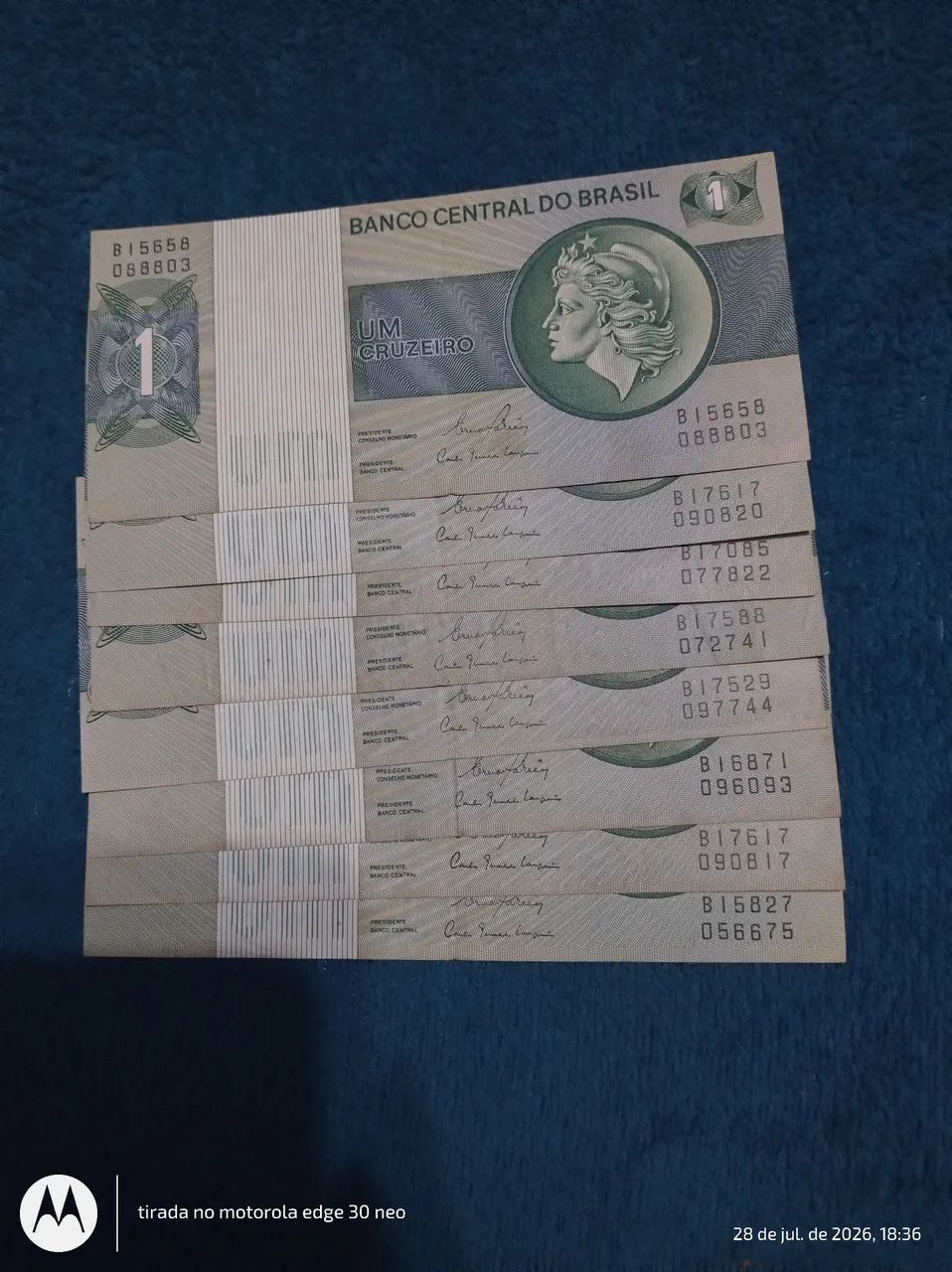 Cédulas antigas em ótimo estado  - Foto 5