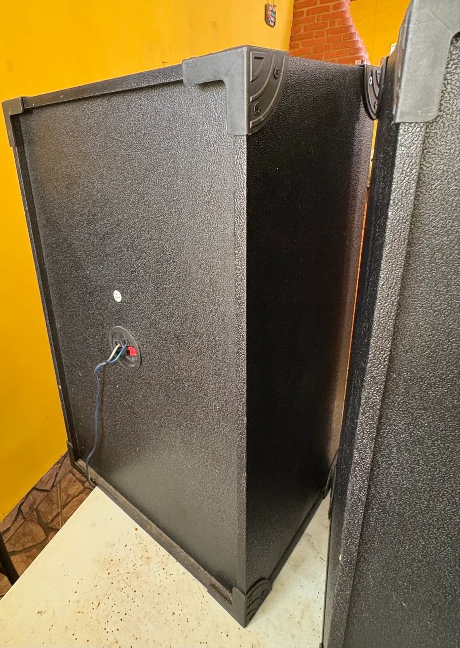 Caixa amplificadora TRC 300w + microfone - Foto 5