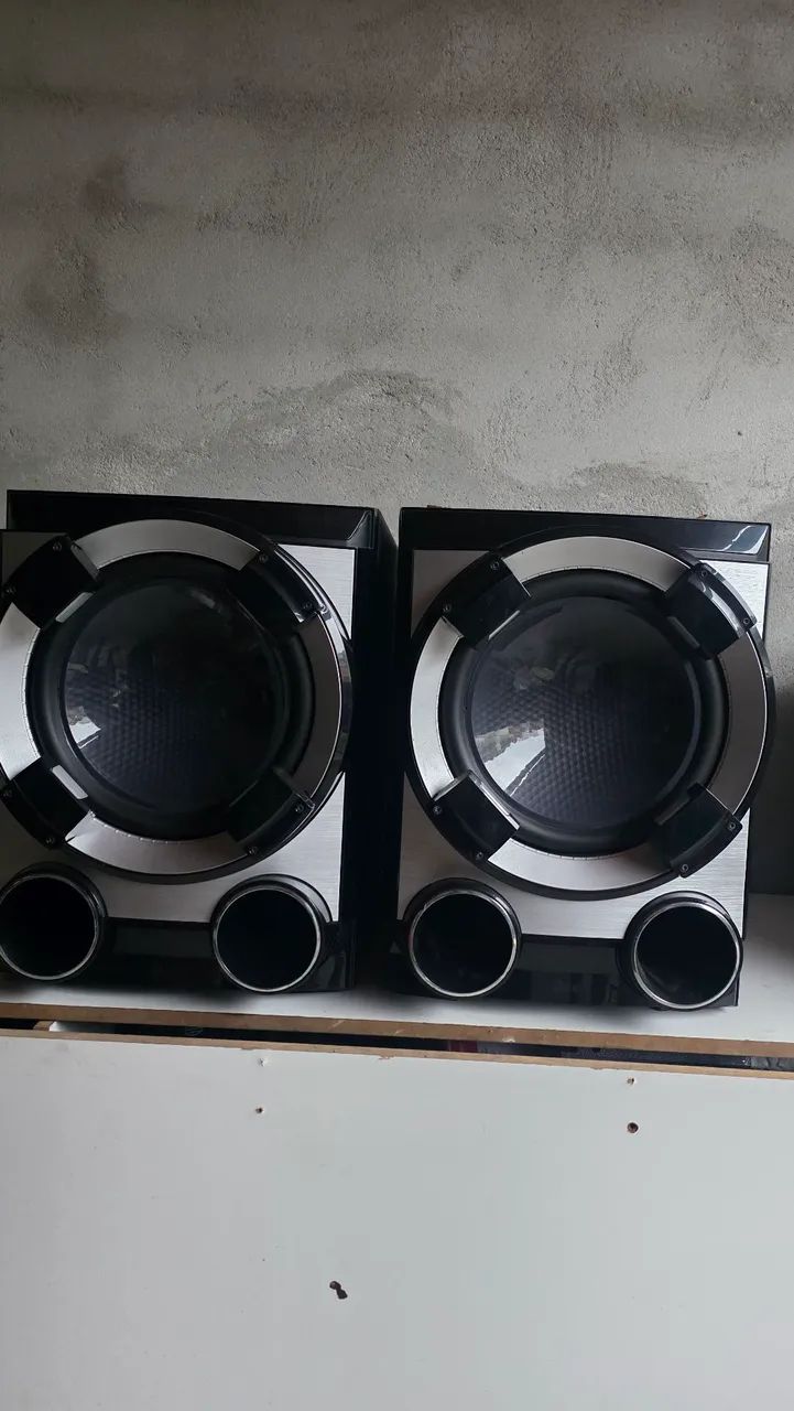 Par subwoofers LG cm9520 12 polegadas  - Foto 3