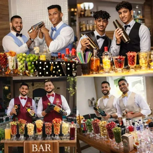 serviço de barman Garçon roska  {71} 9_8_3_8_7 - 5_7_6_5