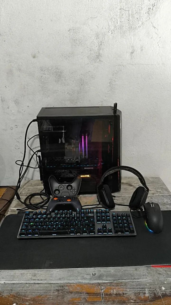 Computador Gamer AMD + Periféricos 