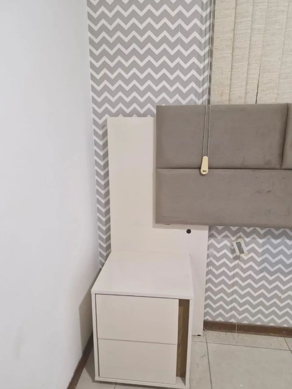 Cabeceira de cama com Led em perfeito estado de conservação. - Foto 3