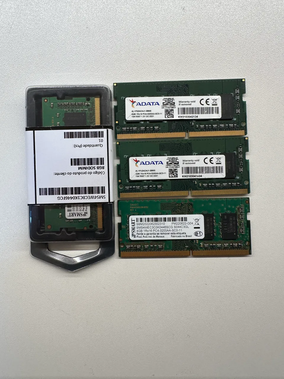 Memória RAM ADATA 32GB DDR4 2666(Funcionando)hz - Memória RAM