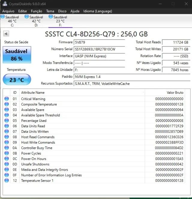 Ssd 256gb - 2 unidades - Foto 2