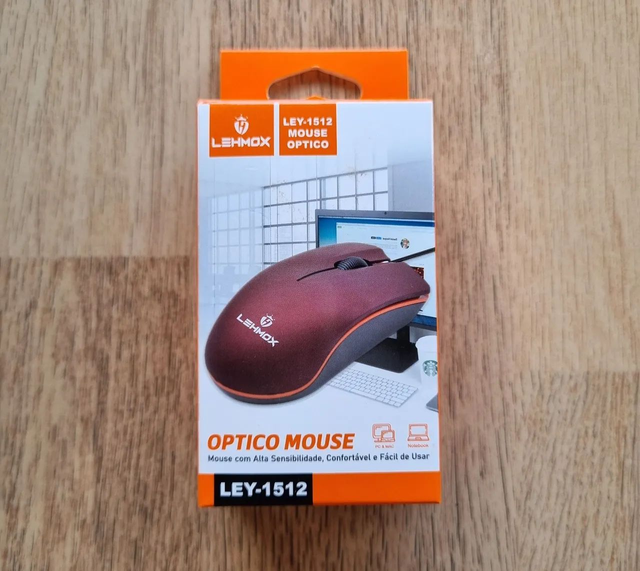 Mouse Optico com fio - Foto 2
