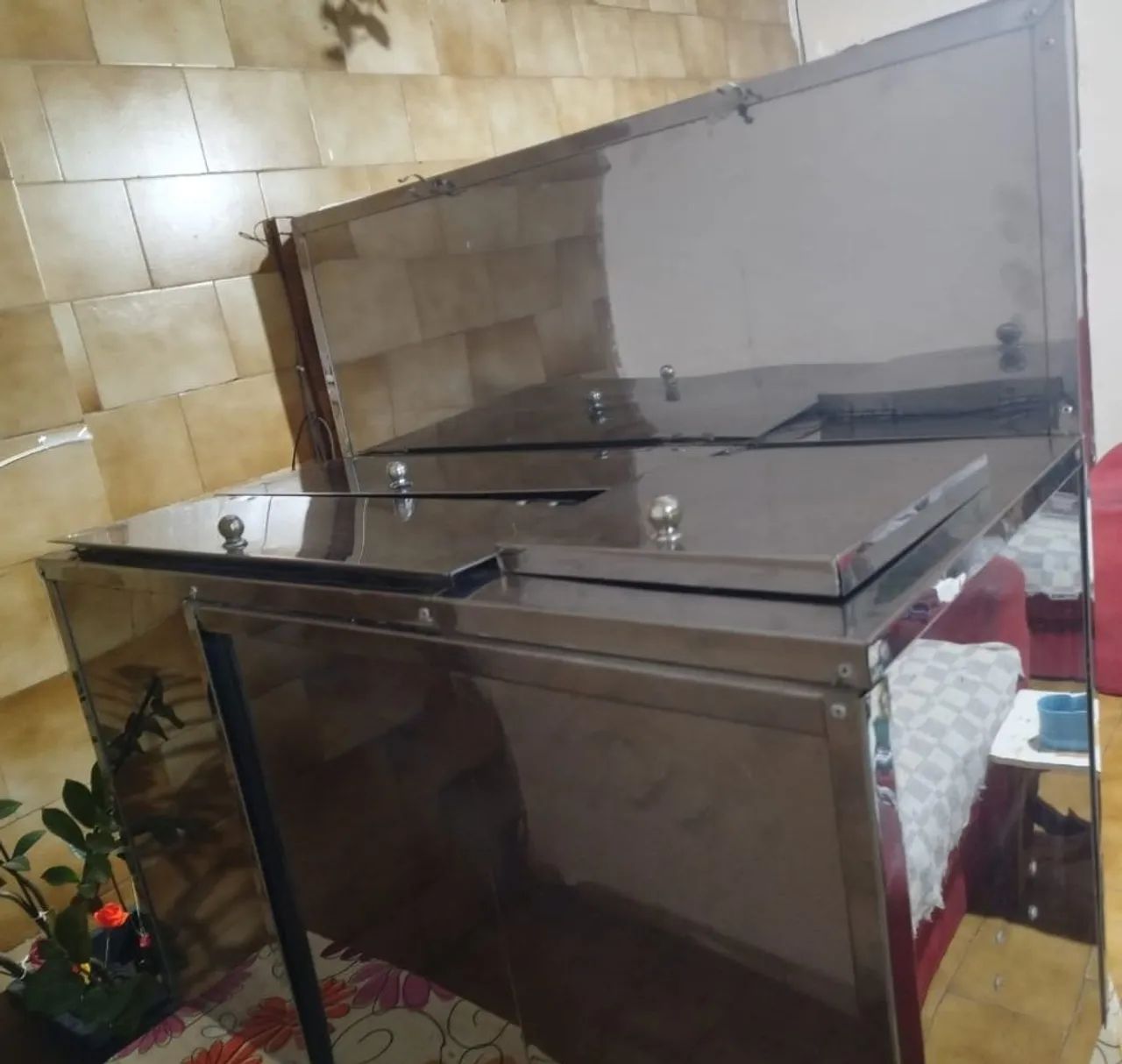 Balcão para cachorro quente 