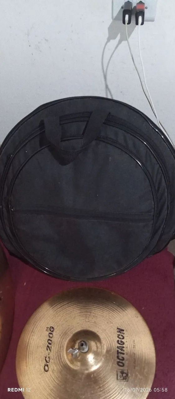 Pratos de bateria e percussão octagon  - Foto 3