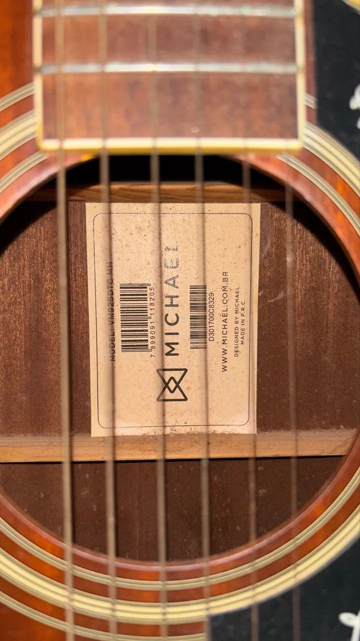 VENDO VIOLÃO MICHAEL 925DTC - Foto 3