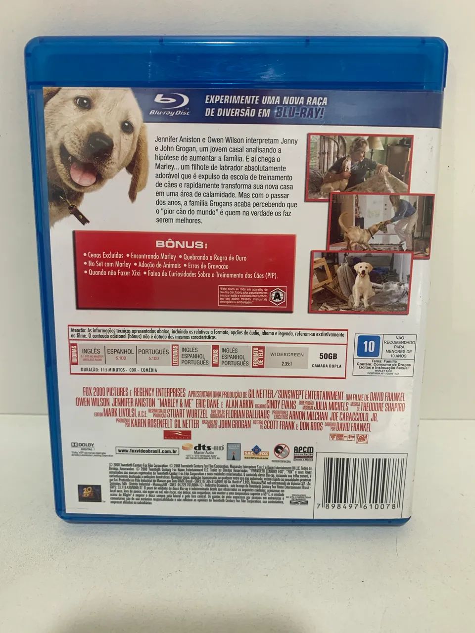 Bluray Marley e eu  - Foto 2