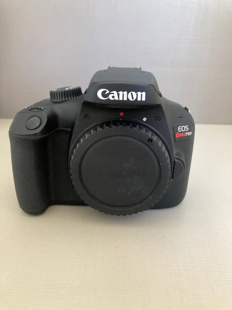 Câmera Canon Eos T100 wi-fi - apenas 19k cliques - impecável  - Foto 4