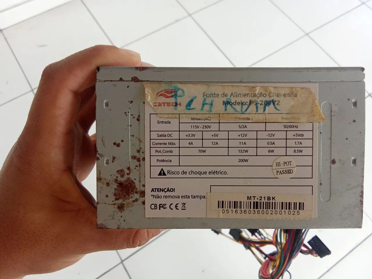 Fonte PC bivolt  - Foto 3
