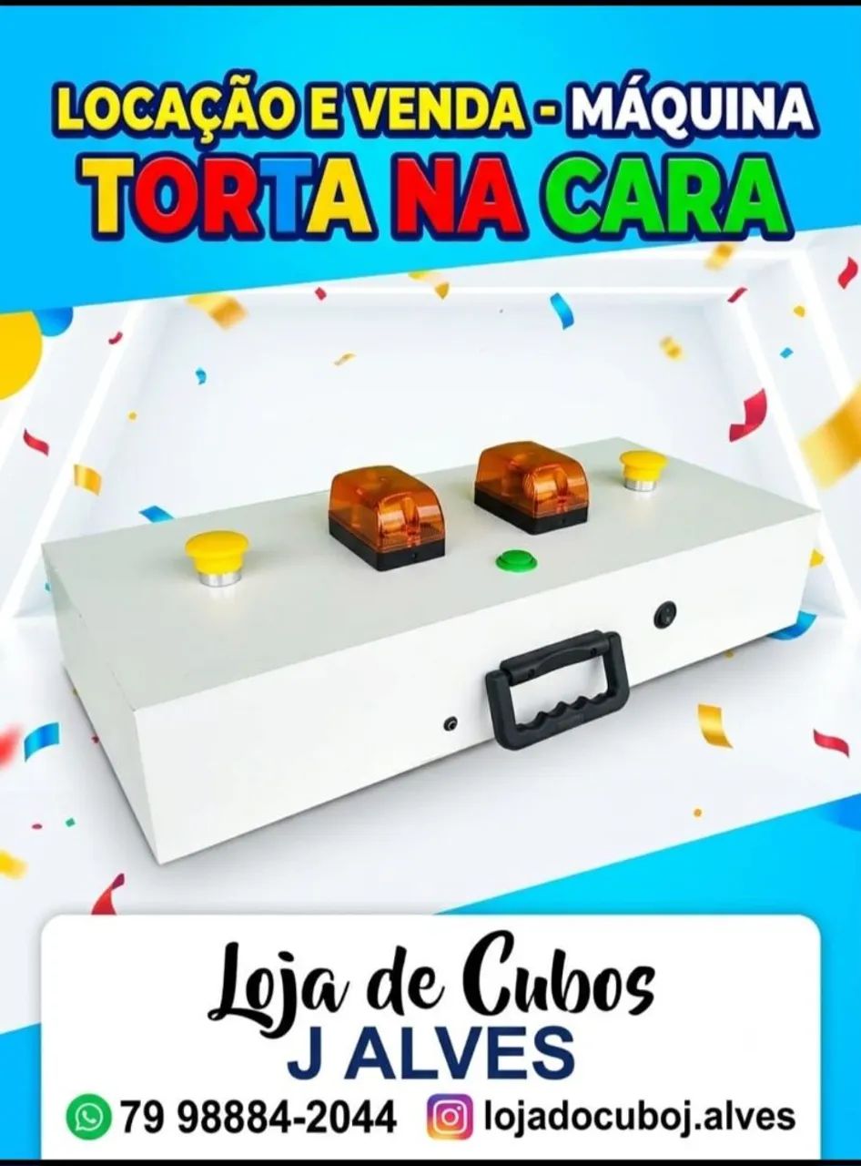 Aluga-se maquina torta na cara  - Foto 2