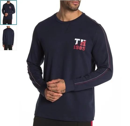 Sueter Tommy Hilfiger - Edição exclusiva e limitada Estadunidense, cor azul marinho - Foto 2