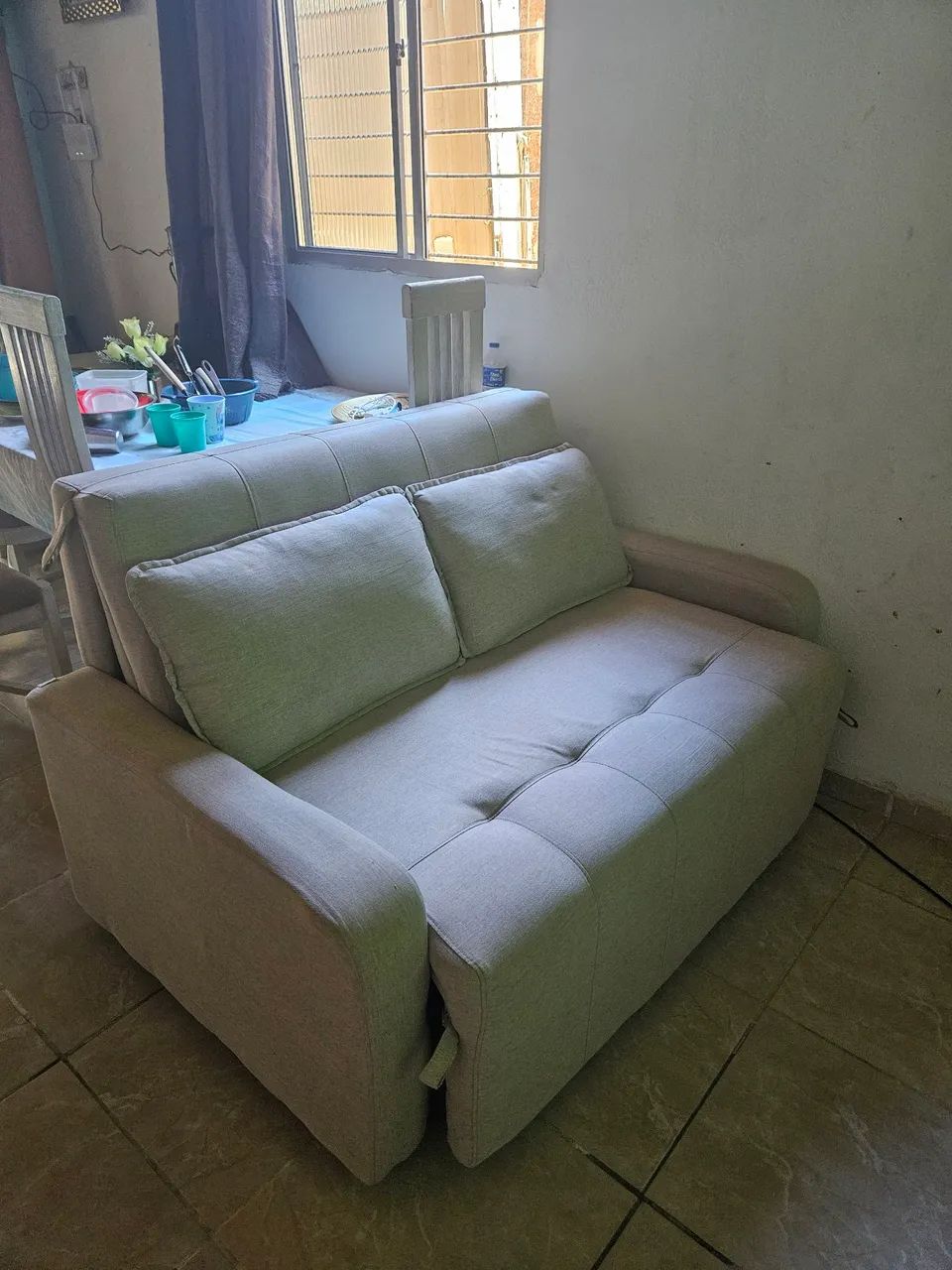 Sofá cama novo