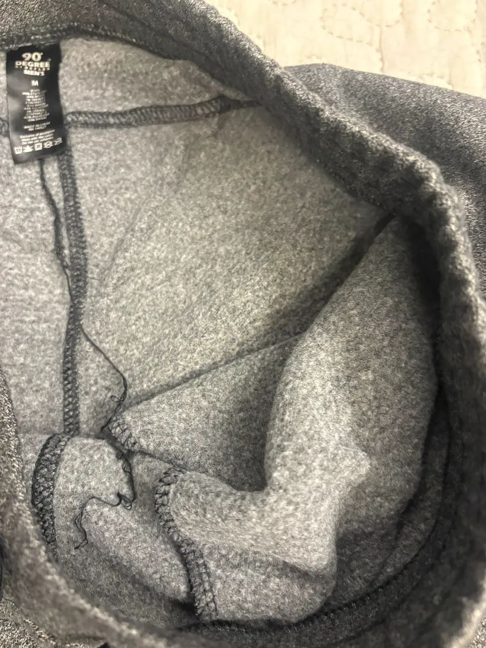 CALÇA MOLETOM CINZA M Importada - Foto 5