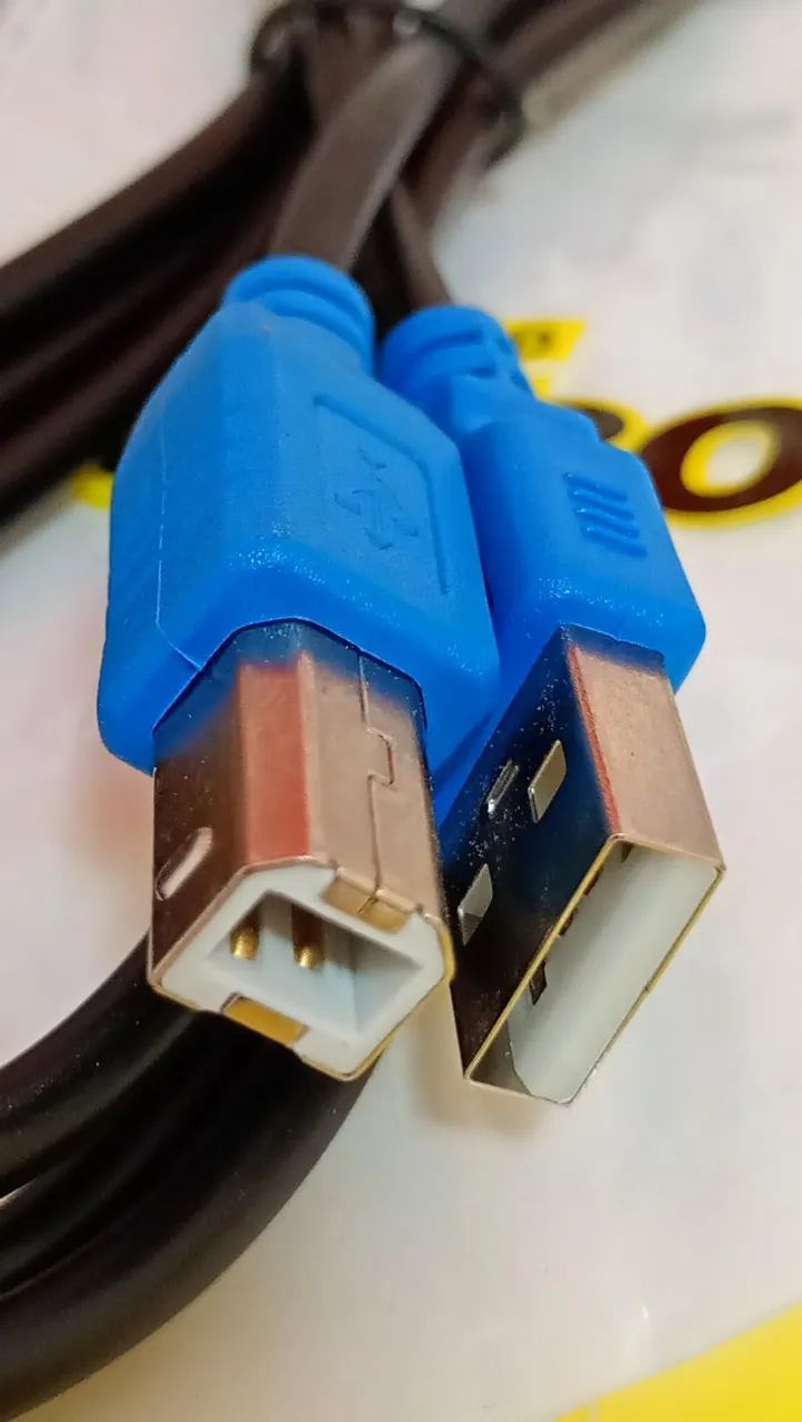 Cabo Usb Impressora Tipo A-b 1,5m Alta Qualidade - Novo - Foto 3