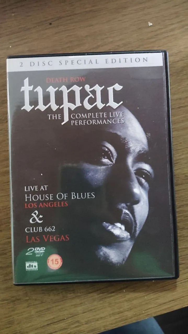 Dvd edição especial Tupac 