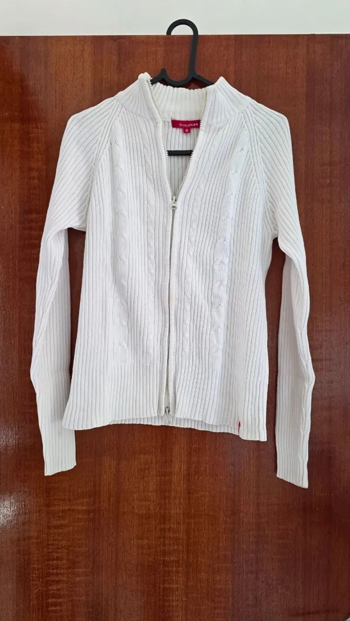 Vendo Casaco de tricô branco