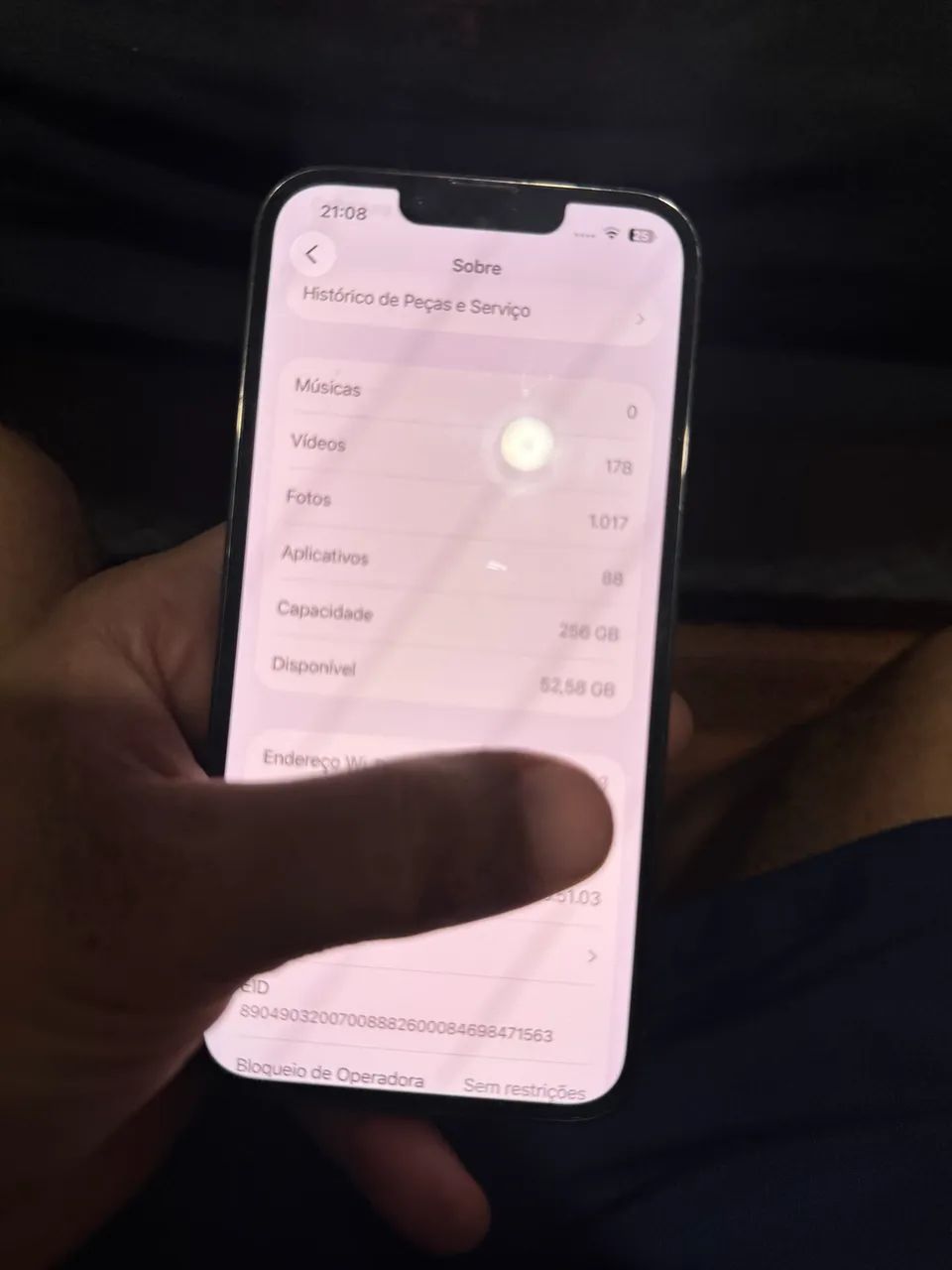 Iphone 13 PRO 256GB Cinza - Foto 5