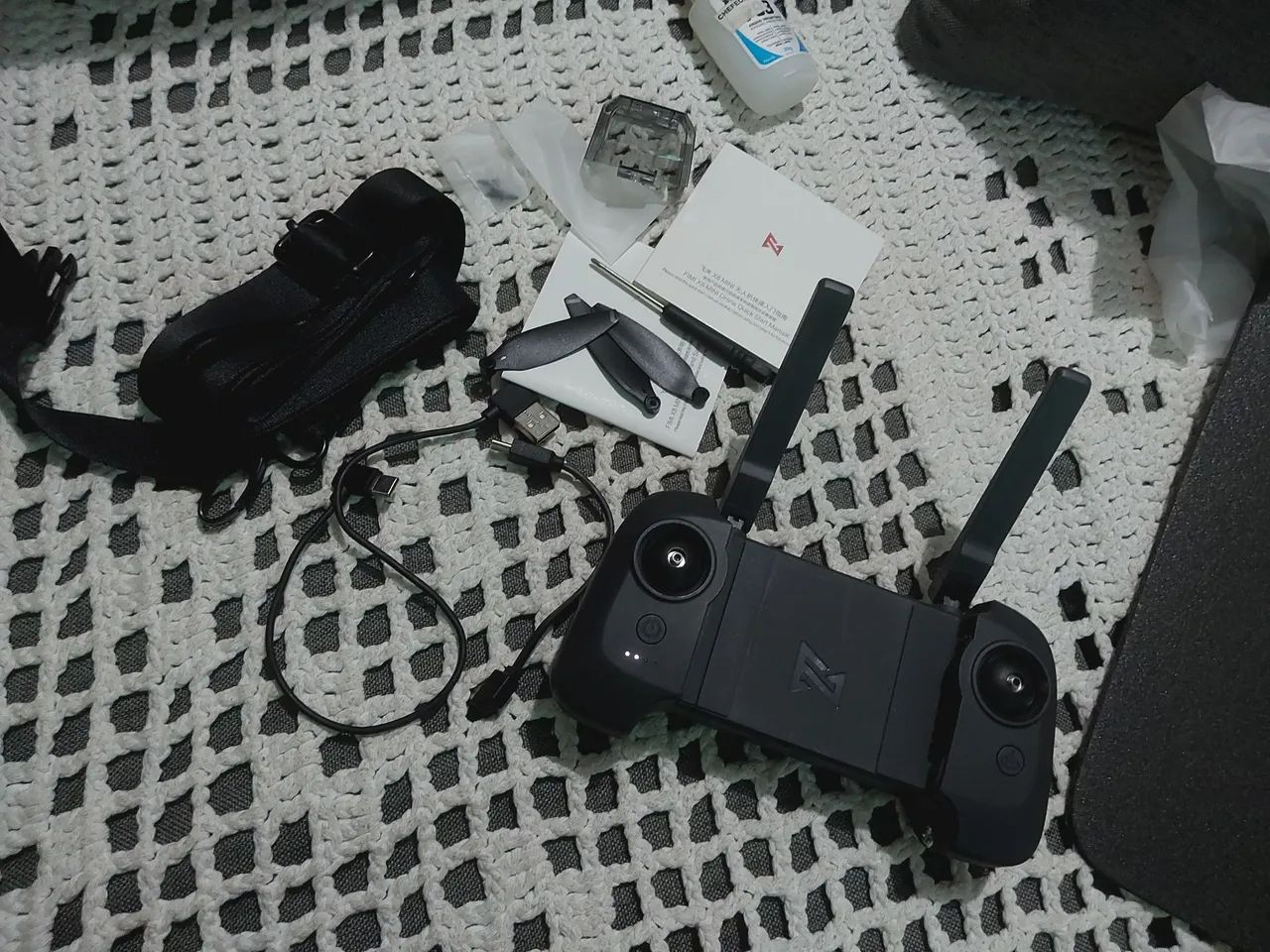 Controle drone fimi x8 mini v2 mais case e acessórios