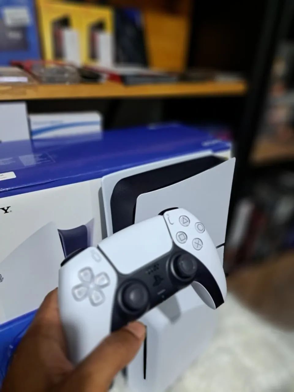 PS5 Slim Com leitor de Disco + Jogo - Foto 2