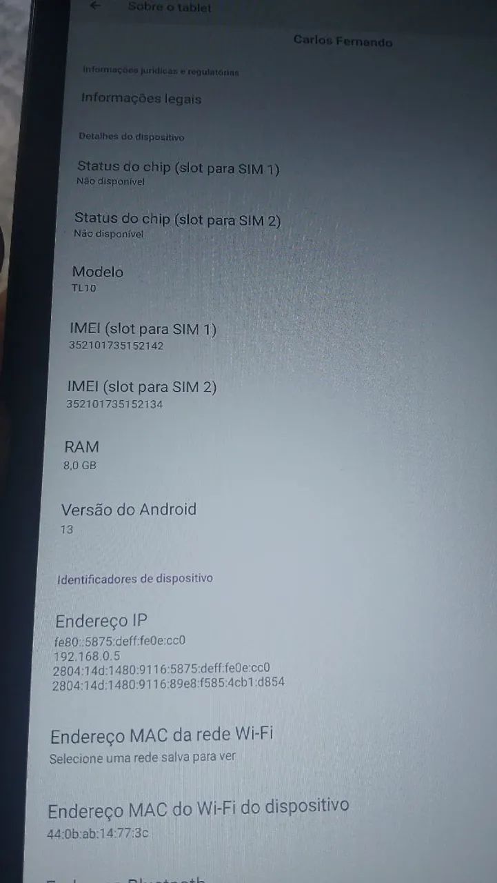 Tablet novo, sem marca de uso. - Foto 3