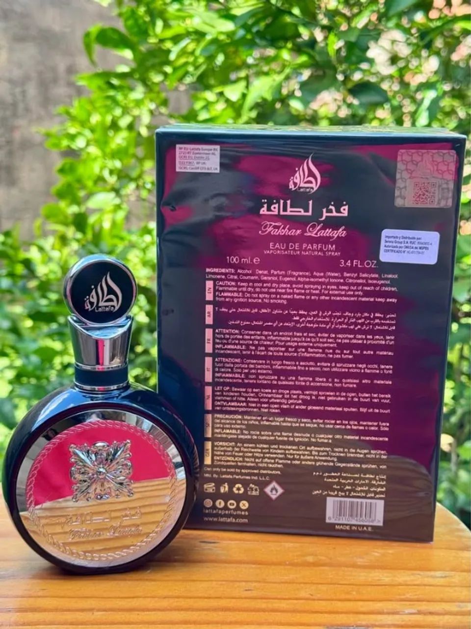 Fakhar Black 100 ML Original - Foto 2