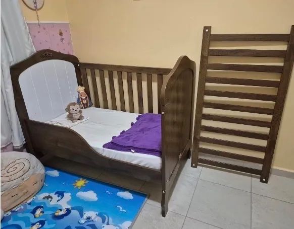 Berço que evolui para mini cama em ótimo estado!  - Foto 4