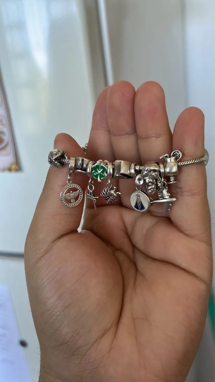 Pulseira Pandora ( Prata 925) - Foto 2