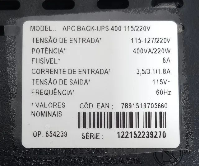 APC Back-UPS 400 Usado
