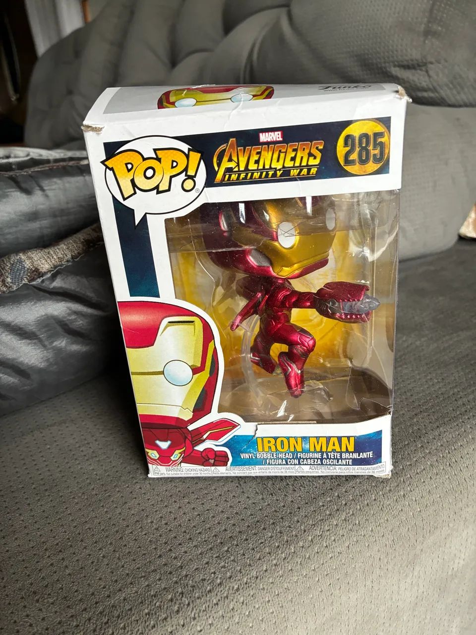 Funko pop iron man homem de ferro 285 - Foto 3